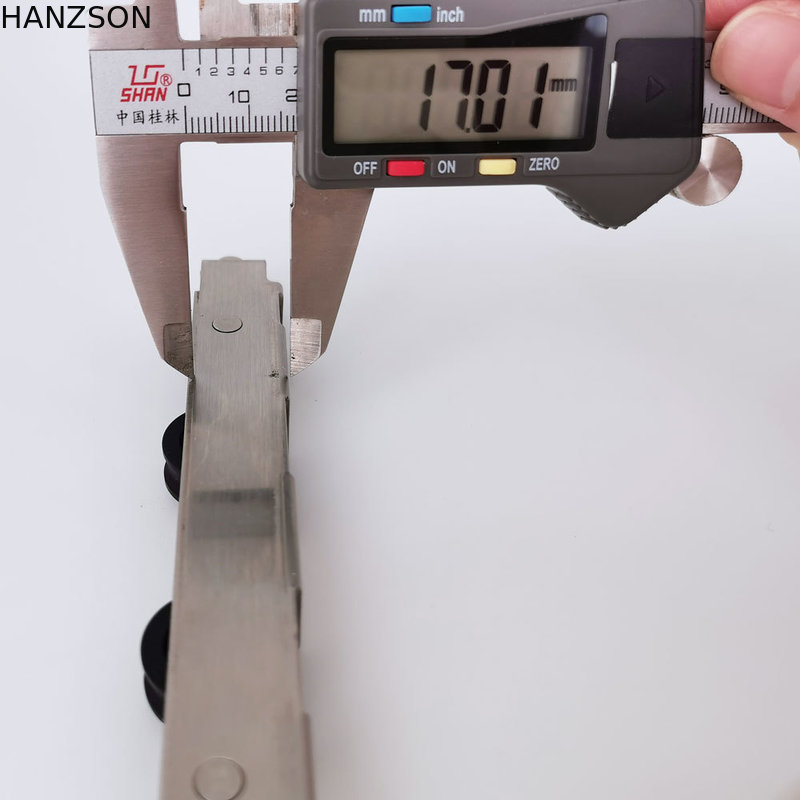 Stainless Steel Sliding Window Roller with Bearing Heavy Duty 40kg/pairs Loading Capacity 17*15 Size