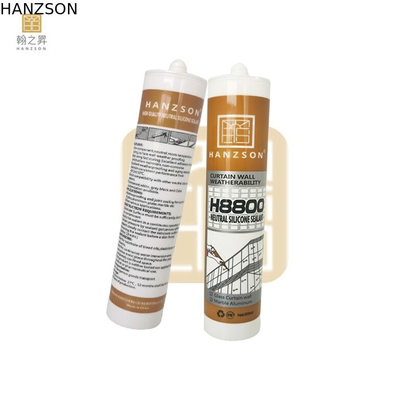 Eco-friendly Rubber Glue Manufacturer H8800 Weatherproof Adhesives Sealant for Curtain Wall Structural Silicone Sealant