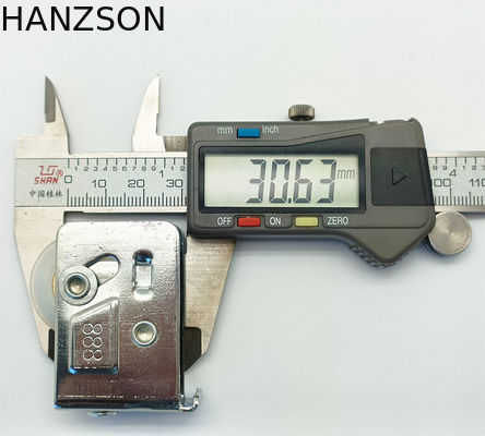 গেট পুলি স্লাইডিং দরজা নাইলন রোলার চাকা 0.8 মিমি 1 মিমি 1.2 মিমি পুরুত্ব