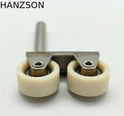 হালকা চাকা নাইলন স্লাইডিং ডোর রোলার SS201 উপাদান আধুনিক