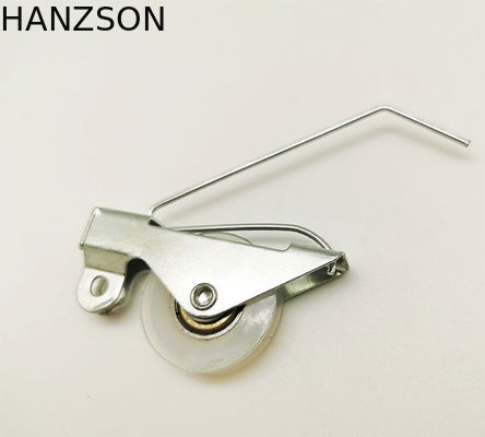 প্লাস্টিক কভার অ্যালুমিনিয়াম স্লাইডিং ডোর রোলার 1.2 মিমি আয়রন শীট উপাদান OEM